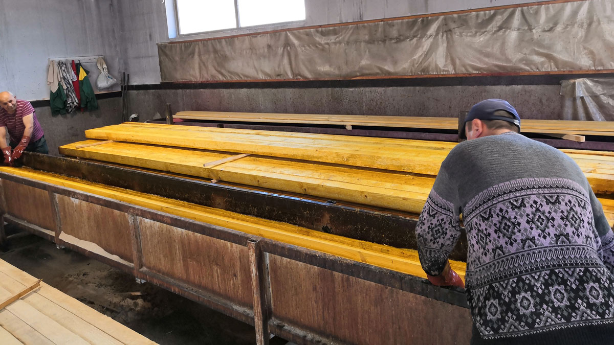 Курс Пропитчик пиломатериалов и изделий из древесины